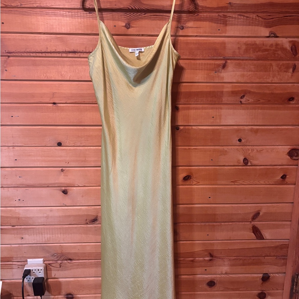 Steve Madden Sage Green Maxi Dress